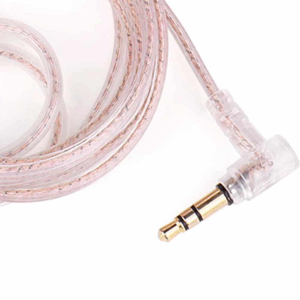 2PIN KZ Headphones Wire 3.5MM Wired Earphones Cables KZ Earphones Cables Headset Accessories