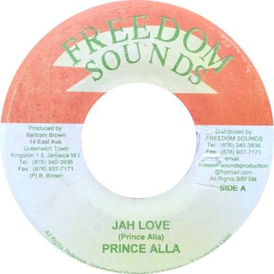 7-дюймовая пластинка PRINCE ALLA DONOVAN JOSEPH Jah Love African Princess NONE Freedom Sounds Ямайка Регги Ска Даб Б/у