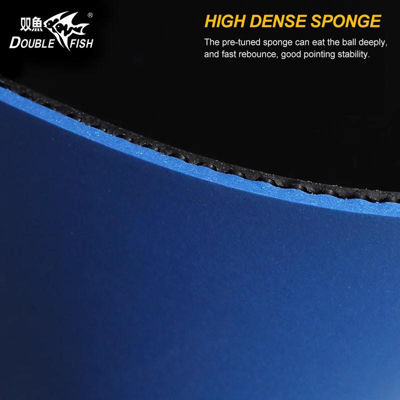 DOUBLE FISH VOLANT-Pheonix Накладка для настольного тенниса с петлей и быстрой атакой Накладка для пинг-понга с предустановленной губкой