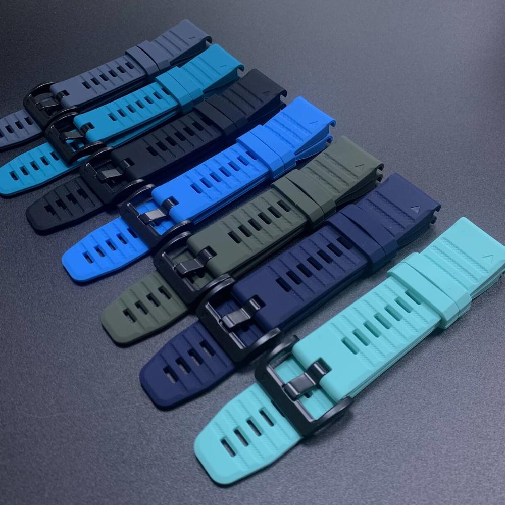 22 мм 26 мм Силиконовый спортивный ремешок QuickFit для Garmin Epix PRO instinct 3 Quatix/DELTA/TACTIX/Fenix 6XPro 7 E 8pro 5XPlus Браслет
