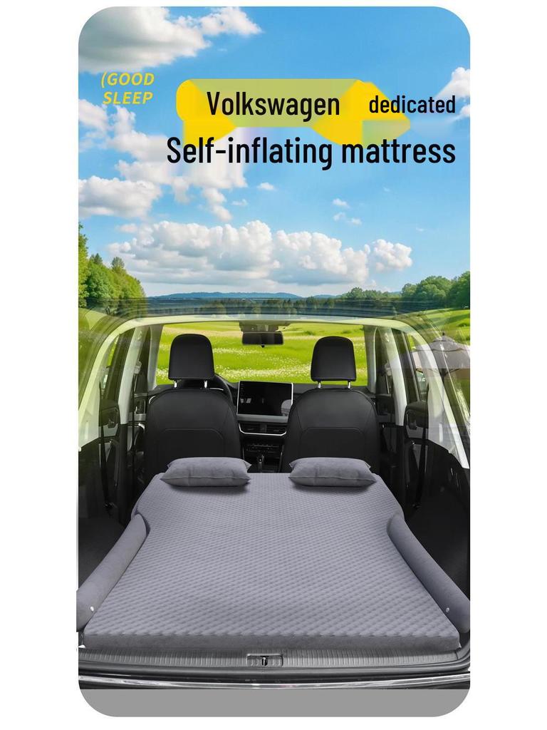 Volkswagen Tiguan L Rear Seat Air Mattress - Tan Yue Tu Ang Folding Inflatable Pad ID6X