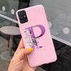 A51 Милый чехол с буквами для Samsung Galaxy A51 Чехол SM-A515F Тонкий Матовый Щит Матовый Fundas Для Samsung A51 A 51 5G Чехлы