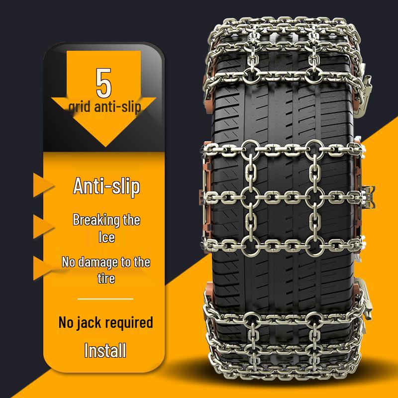 Heavy-duty Snow Tire Chains for Xingyue 235/55R18 & 245/45R20