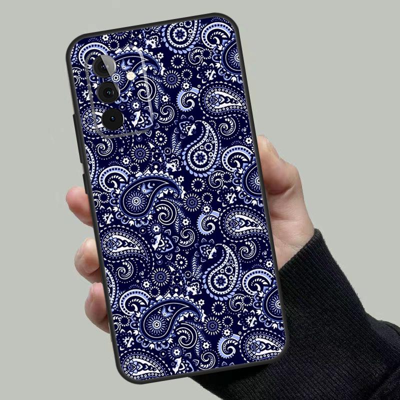 Bandana Seamless Pattern Case For Samsung Galaxy A06 A16 A26 A36 A56 A53 A32 A52 A33 A13 A55 A35 A15 A14 A34 A54 A17