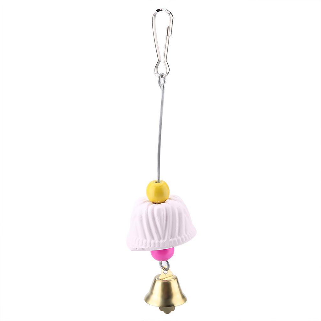 5pcs Set Wooden Bird Parrot Swing Hanging Chew Climbing Toy Set Cockatiel Budgie