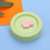 1/4Pcs Drinking Food Storage Cute Mason Jar Lids With Straw Hole Jar Caps Canning Lids