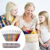 13Pcs Metal Crochet Hook to Beginner and Adults, Ergonomic Soft Grip Crochet Needle with Stainless Tip Crochet Hook Set