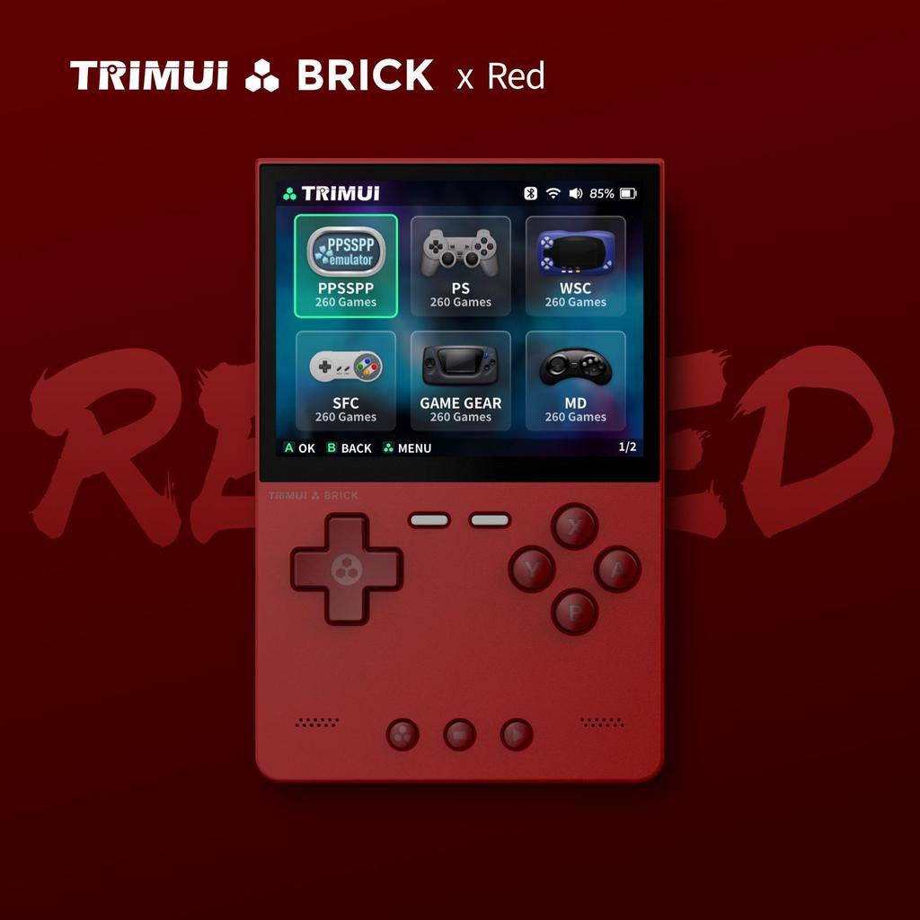 TRIMUI BRICK Ретро-портативная аркадная консоль в стиле PSP