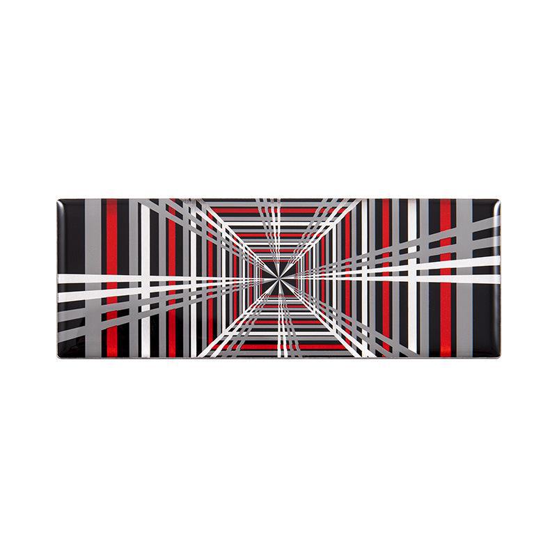 Tesla Model 3/Y/S/X Rear Tail PLAID Metal Car Label - 3D Stereo Aluminum Label