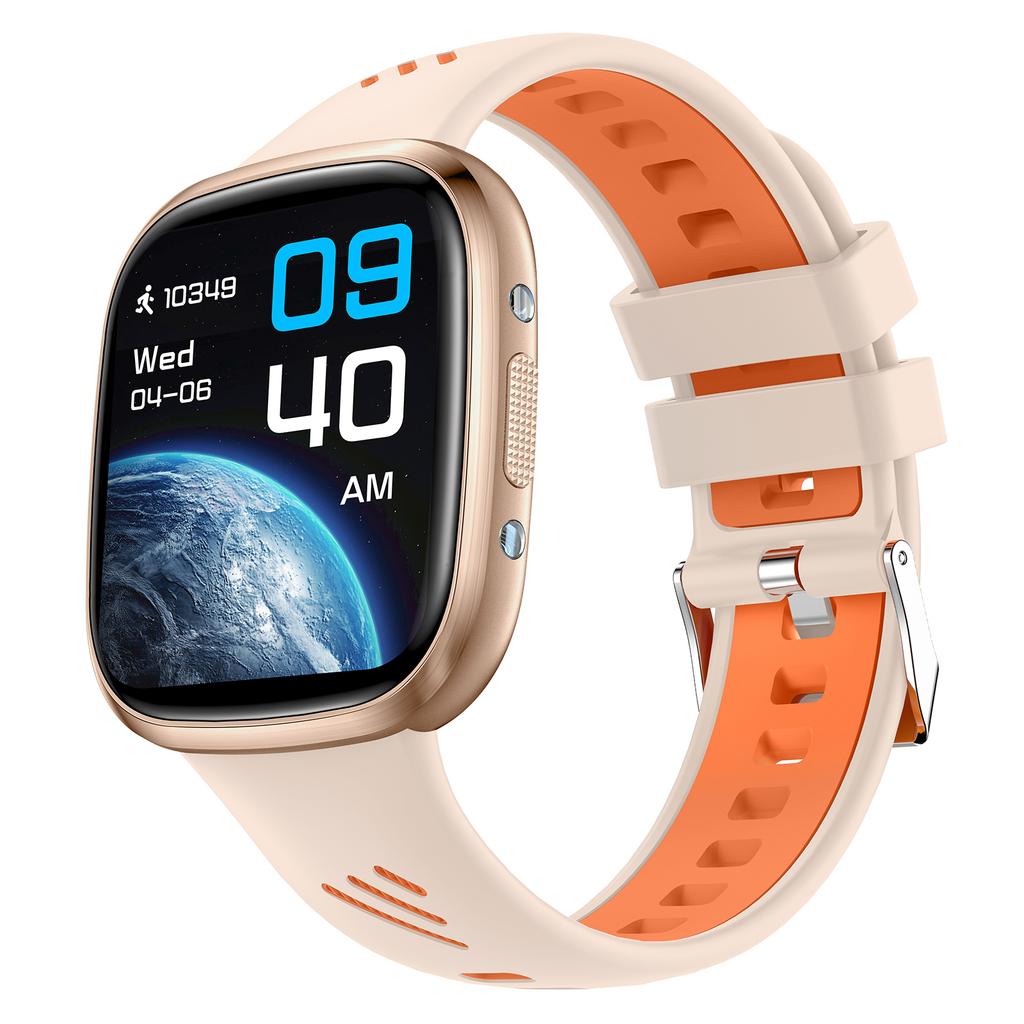 HT31 1,72-дюймовый IPS-экран Смарт-часы с функцией звонков по Bluetooth, монитор здоровья с УФ-фонариком