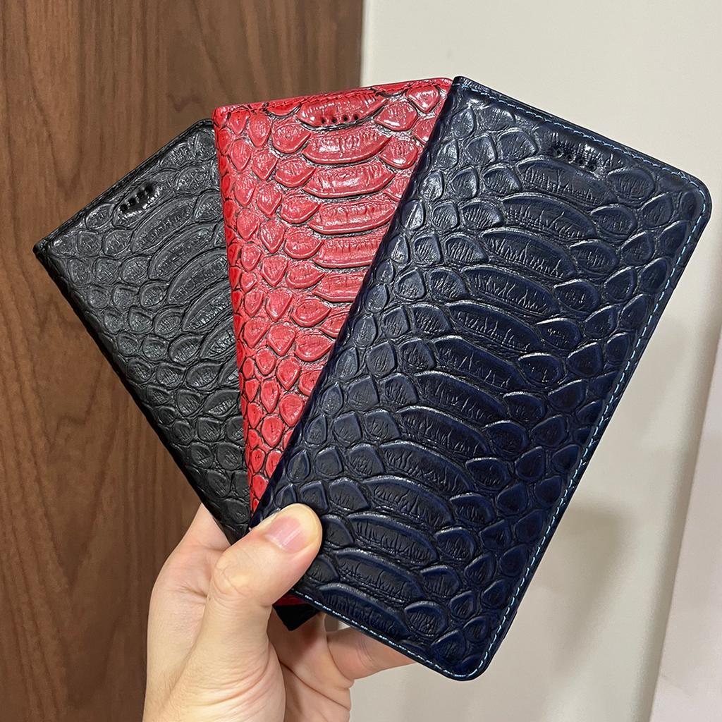 Magnetic Genuine Leather Skin Flip Wallet Book Phone Case Cover on For Samsung Galaxy S26 S25 S24 S23 S22 S21 FE Plus Ultra 5G