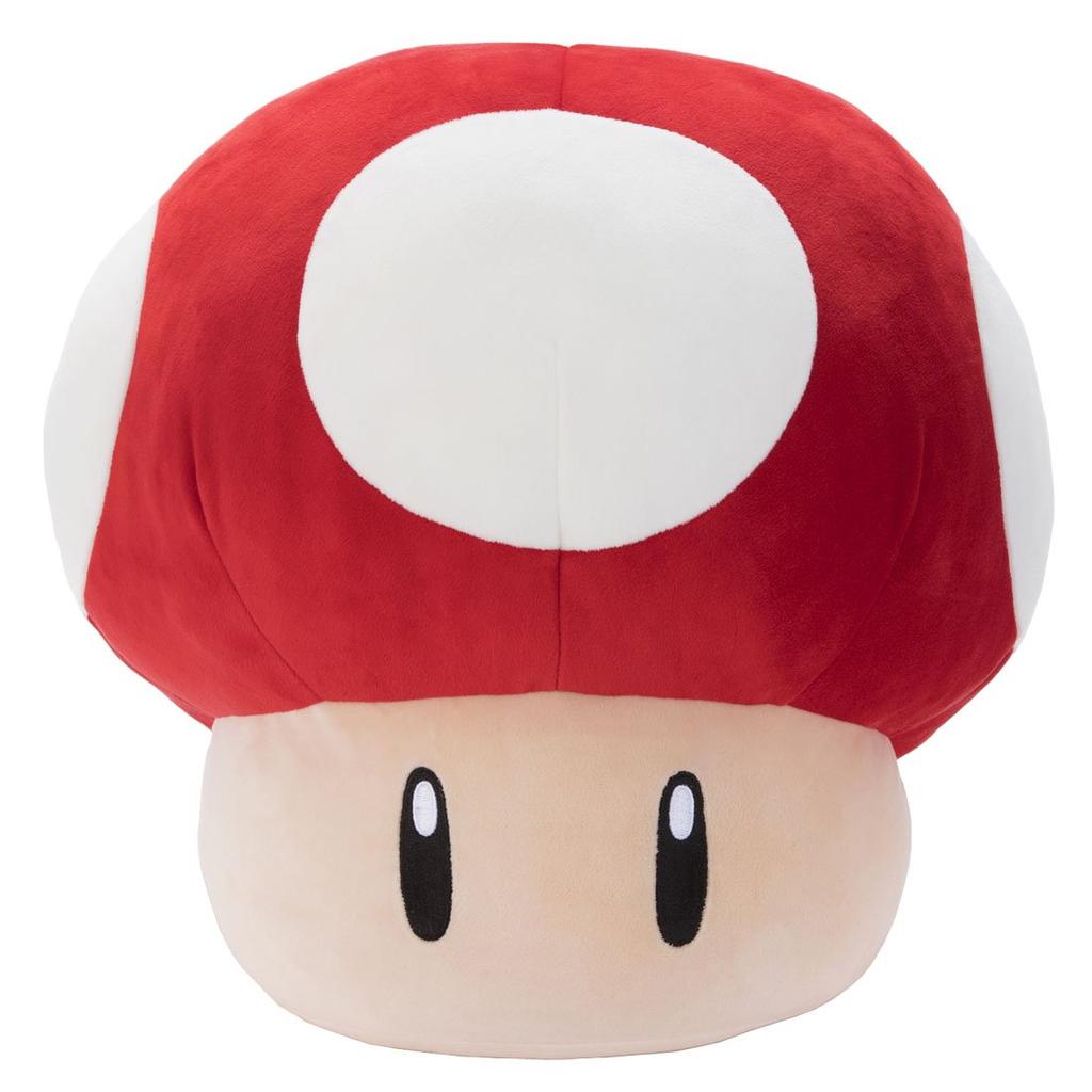 Mario Kart Style Dash Mushroom Plush Toy Height 33cm Mocchi-Mocchi-Game Approx.