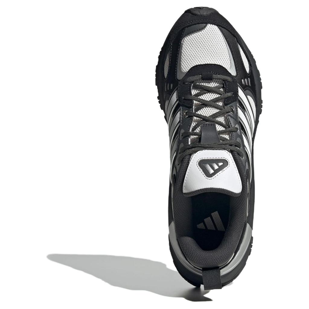 Новые кроссовки Adidas с низким верхом, противоскользящие, износостойкие, на массивной подошве, унисекс, черно-серого цвета JR0040