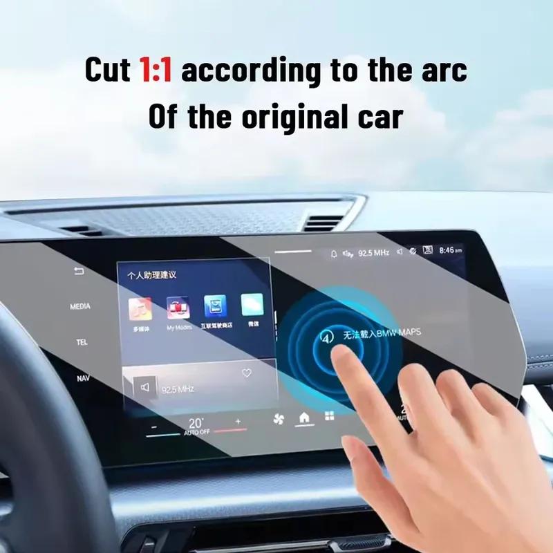 Car GPS Navigation LCD TPU Screen Protector Anti-Scratch Film Fitting PPF Protective Sticker For Lexus RX 350h 500h