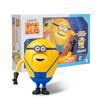 Minions Despicable Me 4 Mega Dave Action Figure with 6 Interchangeable Expressions with Hidden Pocket Minion Model Gift for Kids Ages 8 and Up Toy,