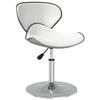 VidaXL Chaises de salle à manger 4 pcs Blanc Similicuir