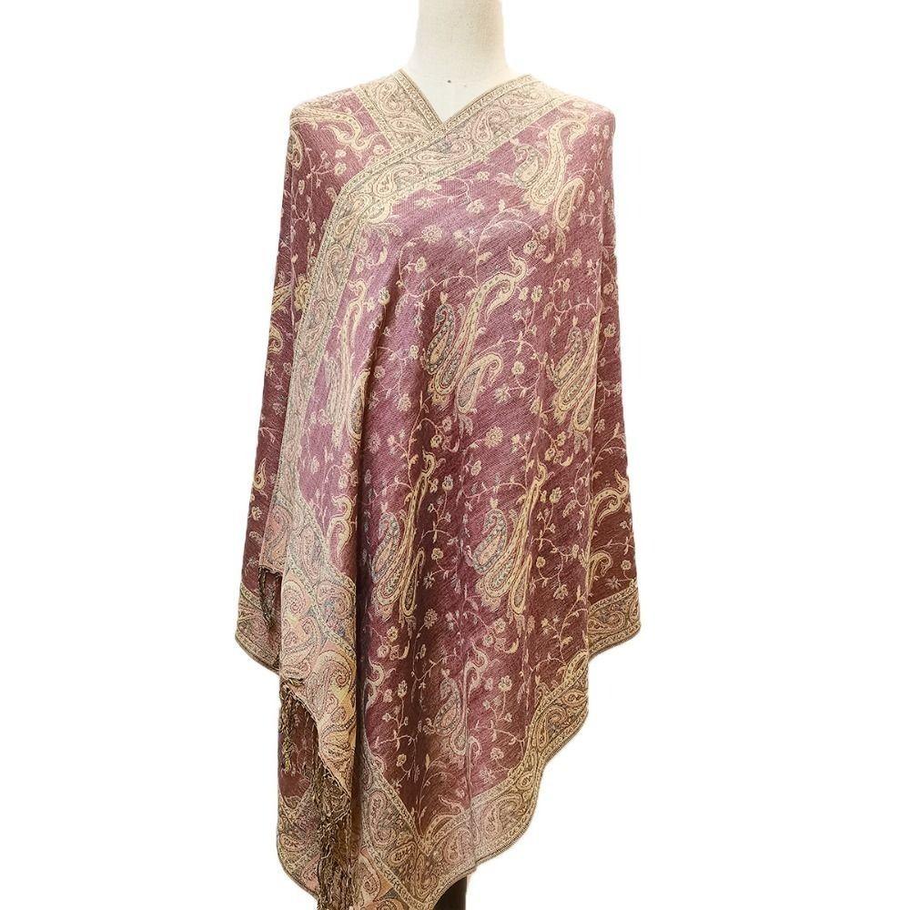 Paisley Shawl Tassel Pashmina Fashion Hijab
