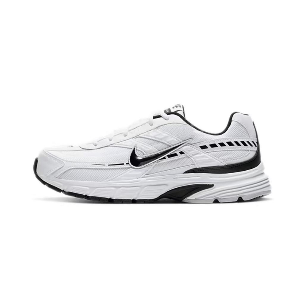 Nike Кроссовки для бега Initiator с амортизацией, устойчивые к истиранию, дышащие, нескользящие, низкие, унисекс, красный, белый, черный 394055-100(Команда537-)