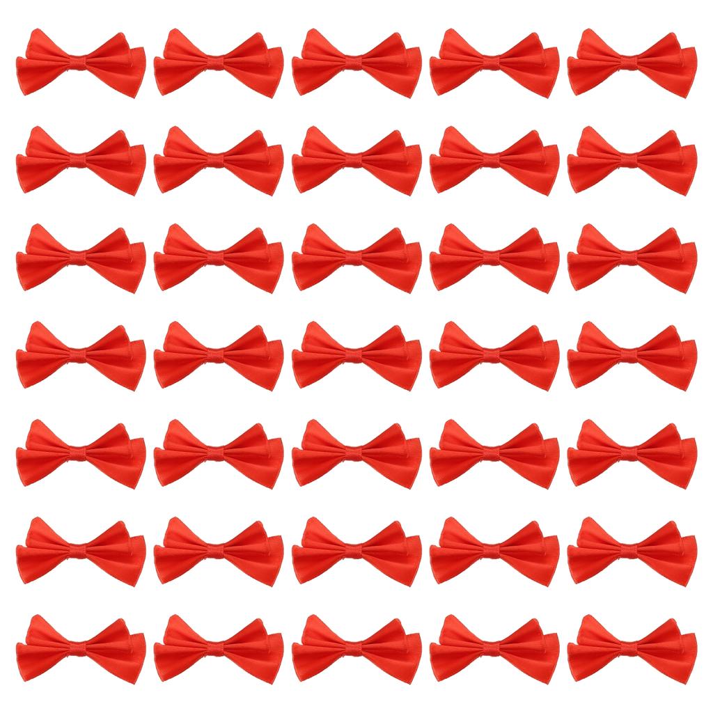 100 шт. 2,4" Мини галстук-бабочка атласная лента банты завязки скрутка банты маленькие бантики украшения для шитья подарок ремесло упаковка