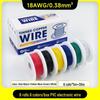 1007 Электронный провод ПВХ 16AWG-30AWG Луженая медь, Провод с выводами Авиационный провод