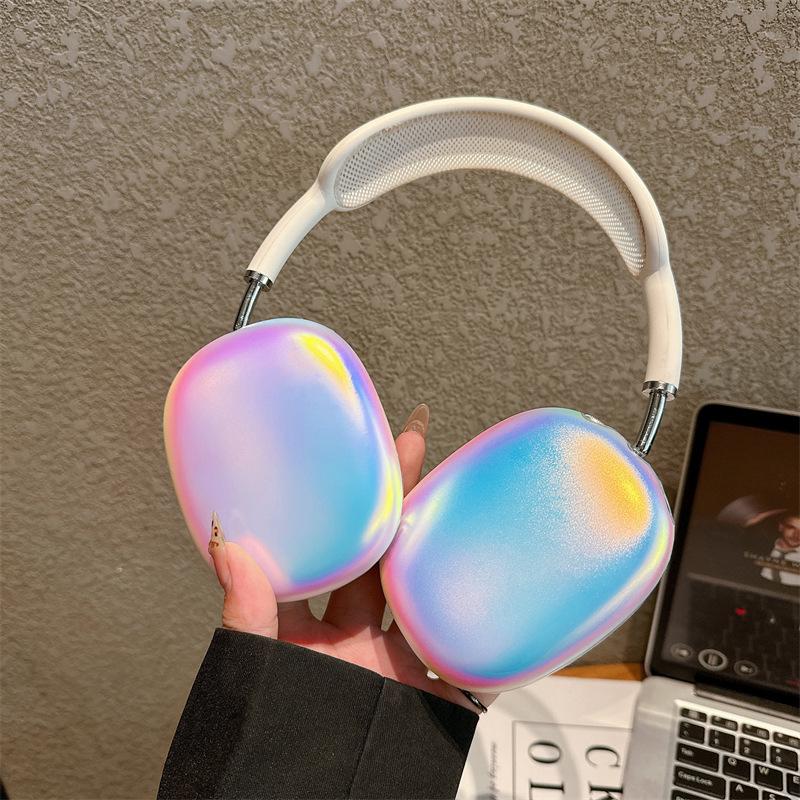 Цветное покрытие для защитного чехла apple AirPods max, защитный чехол для гарнитуры AirPods, простой