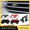 W24VW 2026 Горячий Автомобильный Значок на Переднюю Решетку для Rline Polo Passat B5 B7 Golf 3 4 5 Jetta Touareg Beetle Задний Багажник Крыло Плохой