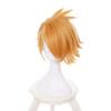 Eileen My Hero Academia Kaminari Denki Wig, Heat-Resistant, Disguise Wig, Anime Wig, School Festival Wig, Includes Net