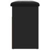 Shoe Bench Black 62x32x50 cm Particleboard