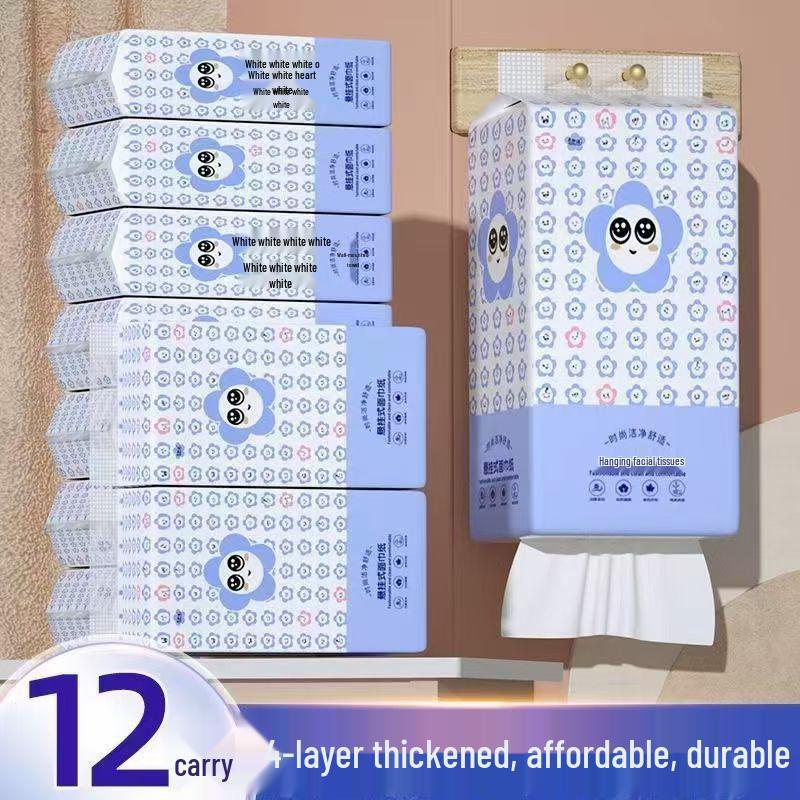 Подвесной диспенсер для салфеток для дома, лица, общежития и использования туалетной бумаги