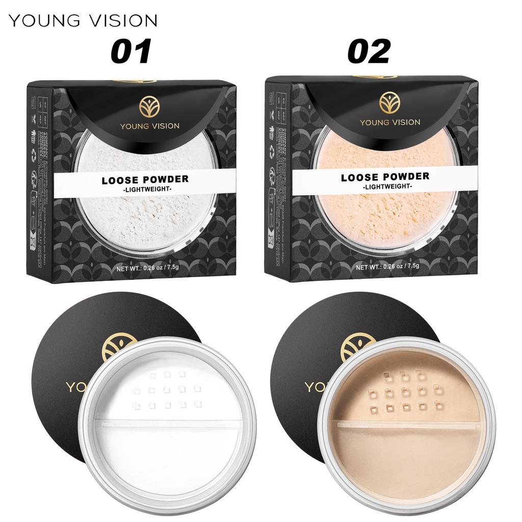 Makeup Loose Powder Waterproof Non-stick Powder Breathable Delicate Not Easy To Remove Makeup Matte Concealer Powder