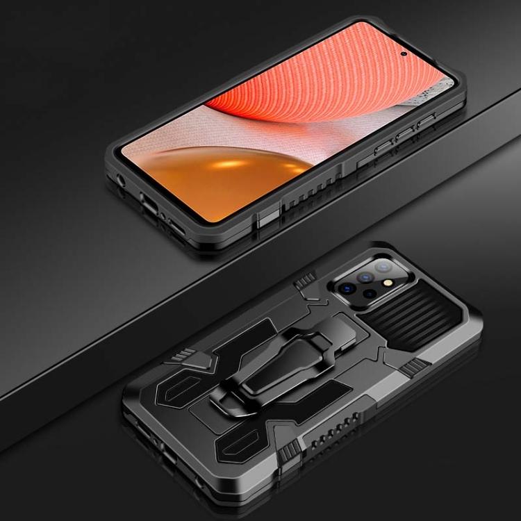 Для Samsung Galaxy A12 Противоударный защитный чехол-броня из ПК + ТПУ