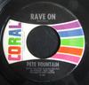 7-дюймовая пластинка ПИТ ФОУНТЕЙН - Rave On / The Whiffenpoof Song 62460 Coral 1965 США Джаз Б/У