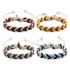 Retro Handmade Woven Rope Bracelet Ethnic Thread Wristbands Multicolor Braided String Cotton Wrap Charm Bracelets Women Men Gift