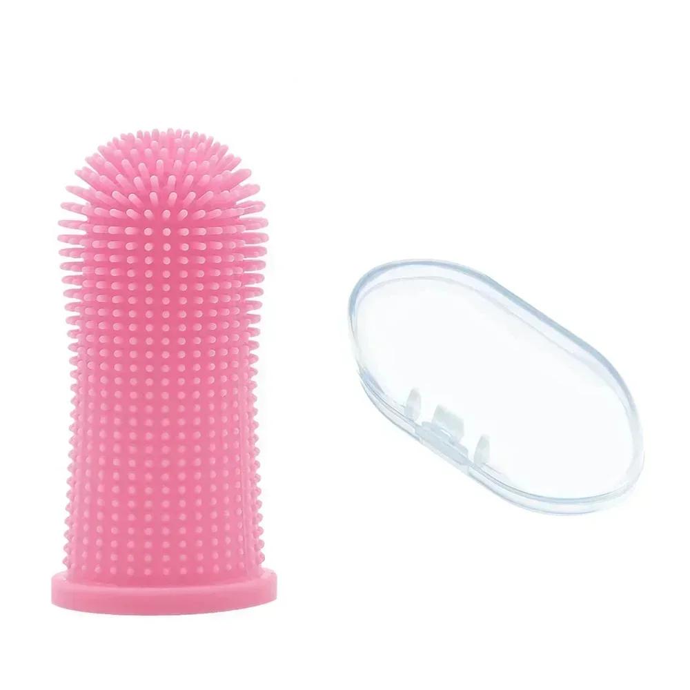 3/1 шт. зубная щетка для домашних животных на палец Pet Products зубная щетка для кошек для собак товары для чистки зубов для маленьких собак кошки чистят зубы щенки