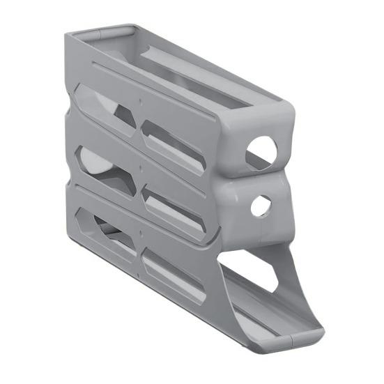 Ящик для хранения яиц в холодильнике, четыре автоматических, компактных, вращающихся, больших ярусов, органайзер для яиц на 30 яиц