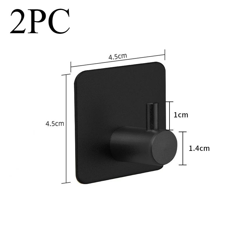 2 шт. липкие настенные крючки, крючки для халатов в ванной комнате, кухонные крючки, крючки для шляп, липкие крючки, крючки для хранения, для ключей от полотенец, вешалка для ткани, дверца