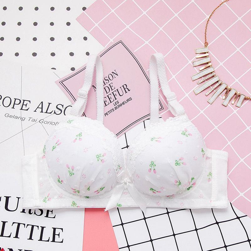 Бюстгальтеры Пуш-ап Чашка 3/4 Женское нижнее белье Бюстгальтеры Бюстгальтеры для девушек Женское нижнее белье