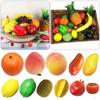 Ornament Home Decoration Lifelike Orange Artificial Apple Simulation Fruits Fake Peach Lemon