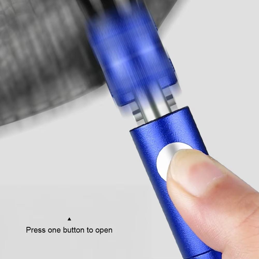 Aluminum Alloy Landing Net Head Adapter Anti-rotation Net Head Connector