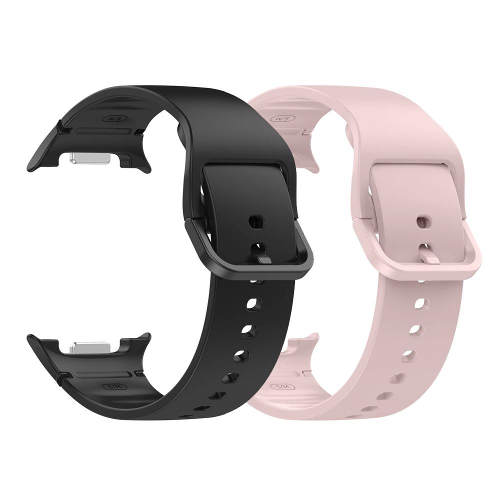 1:1 Sport Bands for Samsung Galaxy watch 8-8 classic 46mm 44mm 40mm 2 Pack Replacement Belt Bracelet Correa Galaxy watch8 Straps