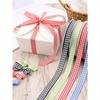 1pc/Red And White Plaid Ribbon, Valentine Bow Ribbon, Plaid Fabric Crafts Plaid Ribbon Rolls Are Used For Valentine's Day Party Decorations