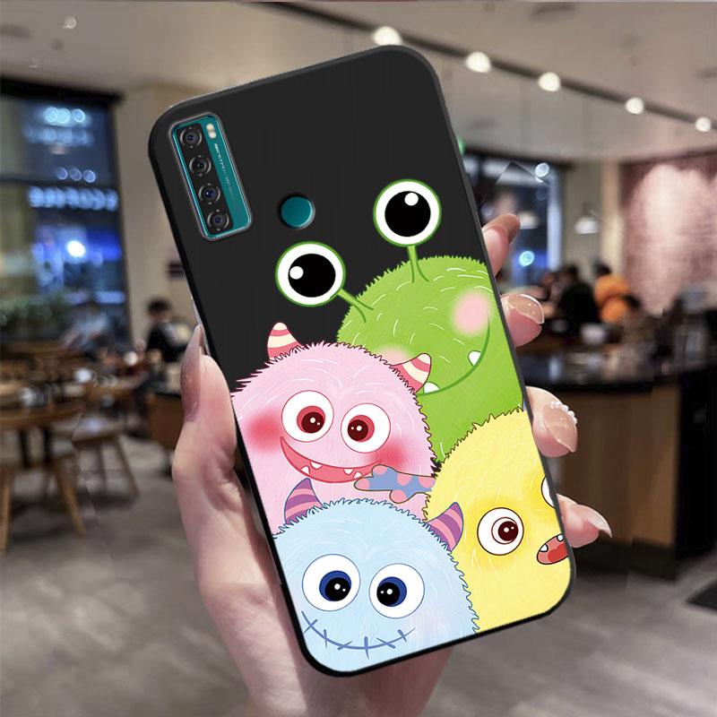For TCL 20 SE 20 Pro 20B 20R 5G 20AX Case Shockproof Silicone Soft TPU Phone Case For TCL 20L Plus 20S Back Cover Bumper Fundas