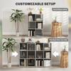 6-Cube Bookshelf - Light Grey