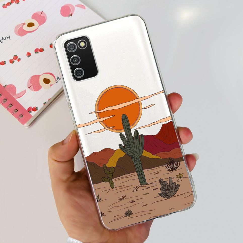 Милый мультяшный чехол для Samsung Galaxy A02S Чехол Силиконовый Мягкий ТПУ Задняя крышка для Samsung M02 M02S A02 A02S A 02s Чехол Чехлы для телефона