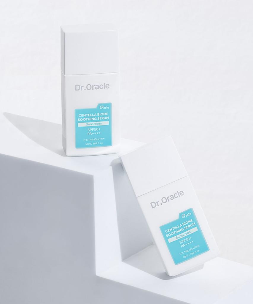 [2-pack] Centella Biome Soothing Sun Serum 50ml (+Recipe Purple Mask 10 Sheets/1 Box Full Size Gift)
