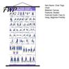 Easy Movement Exercises Chair Yoga Wall Chart, Canvas Poster with Hanging Rod And Rope, Senior Fitness Guide Chart for Seniors Beginners Home