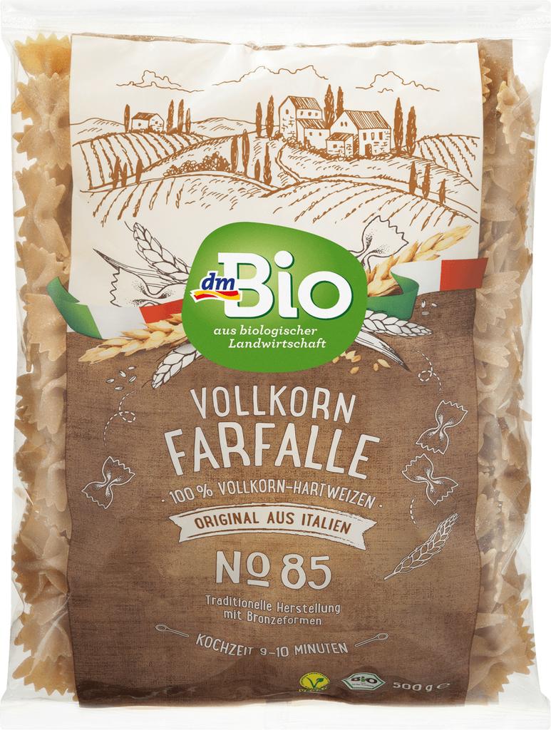 Germany DM dmBio DM Bio Whole Wheat Farfalle 500g