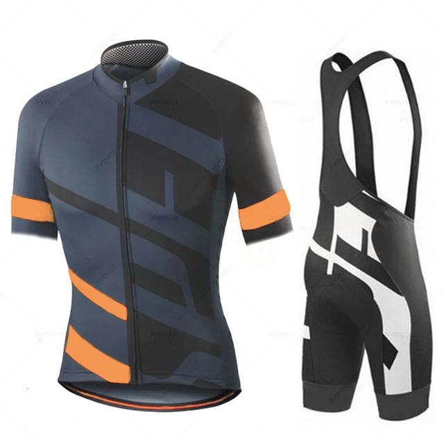 2023 Новый командный летний велосипедный комплект с короткими рукавами, комплект из джерси для велоспорта, дышащая мужская одежда для горного велосипеда, майка, Ropa Ciclismo, униформа, костюм