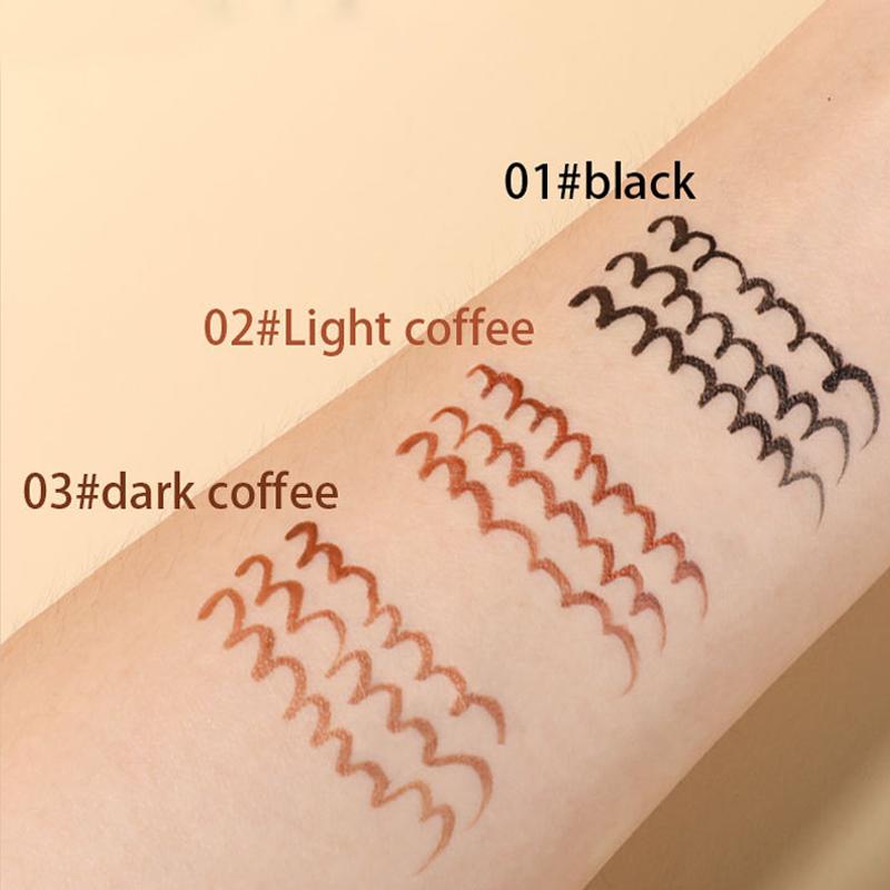 New Ultra-fine Liquid Eyeliner Pen, Waterproof and Smudge-proof, Long-lasting and Quick-drying, European and American Makeup, Smooth and Flowing