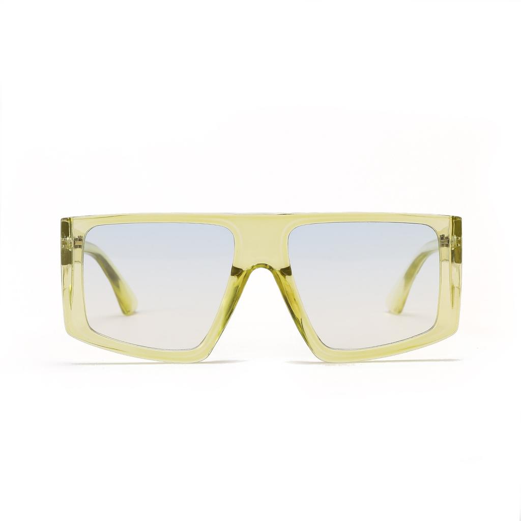 Очки 95155 Осенние Квадратные Полигональные Желейные Солнцезащитные очки Женские Ретро Солнцезащитные очки Мужские